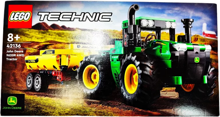 KLOCKI LEGO TECHNIC TRAKTOR JOHN DEERE 9620R 4WD 42136