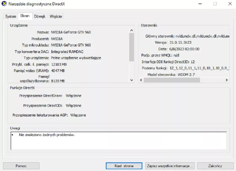 KOMPUTER STACJONARNY GIGABYTE I5-4460S 16GB RAM GTX960 1TB HDD 256GB SSD