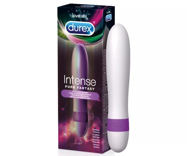 WIBRATOR WIELOFUNKCYJNY DUREX INTENSE PURE FANTASY BIAŁY