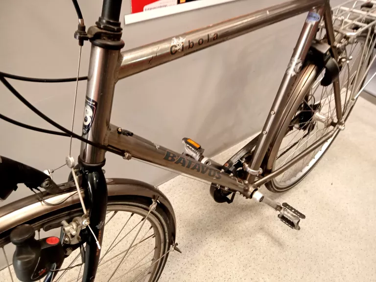 ROWER TREKKINGOWY BATAVUS CIBOLA OVERSIZE ZŁOTY KOŁO 28 CALI RAMA 21 CALI