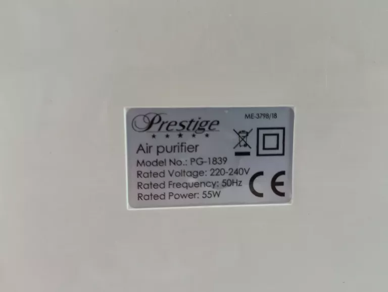 OCZYSZCZACZ POWIETRZA PRESTIGE PG-1839