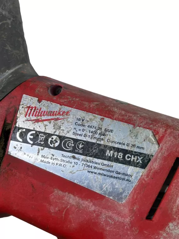MŁOTOWIERTARKA MILWAUKEE M18 CHX + 2 AKU