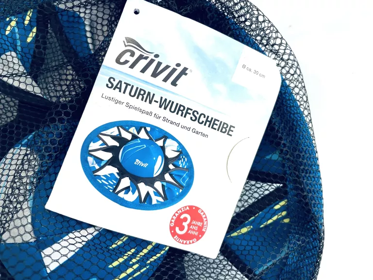 CRIVIT FRISBEE TWIST DYSK DO RZUCANIA O 30 CM PLAŻA OGRÓD