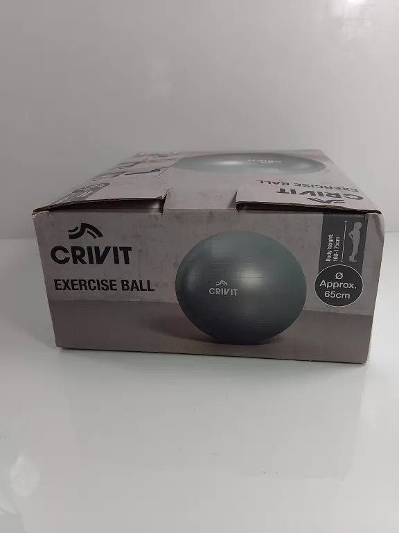 CRIVIT PELOTA DE GIMNASIA PIŁKA GIMANSTYCZNA 65CM