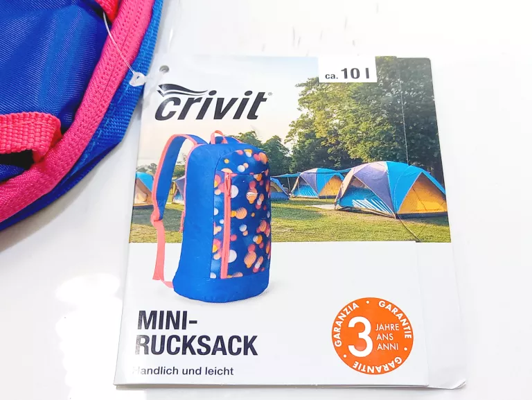 CRIVIT PLECAK SPORTOWY MINI 10L