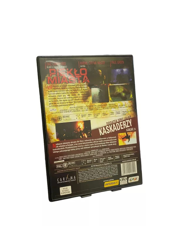 PŁYTA DVD PIEKŁO MIASTA