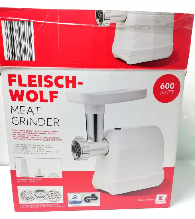 MASZYNKA DO MIĘSA FLEISCHWOLF MEAT GRINDER 600W