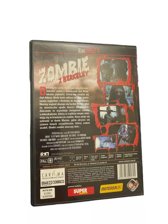 PŁYTA DVD ZOMBIE Z BERKELEY