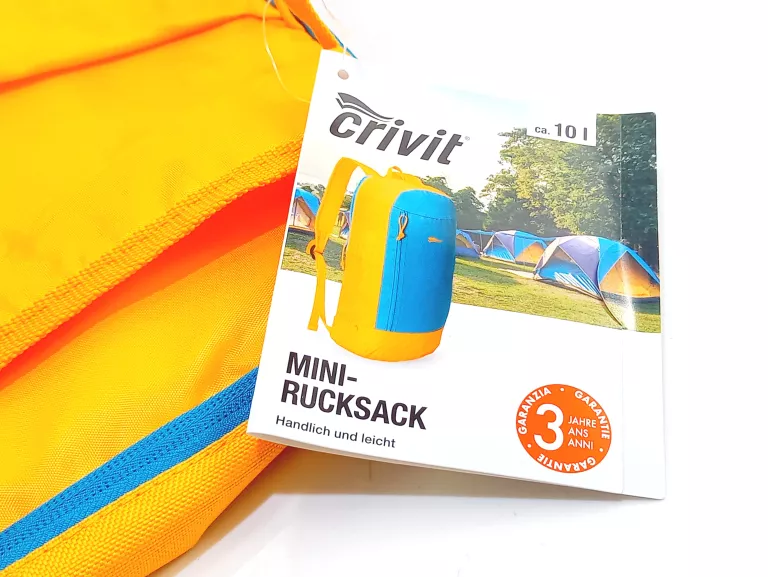 CRIVIT PLECAK SPORTOWY MINI 10L