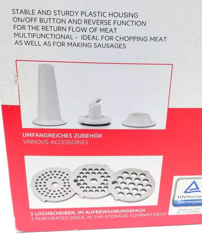 MASZYNKA DO MIĘSA FLEISCHWOLF MEAT GRINDER 600W