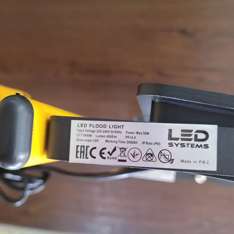 LAMPA HALOGEN LED NA STATYWIE STOJAKU 2 X 50W OKAZJA! POLECAM!