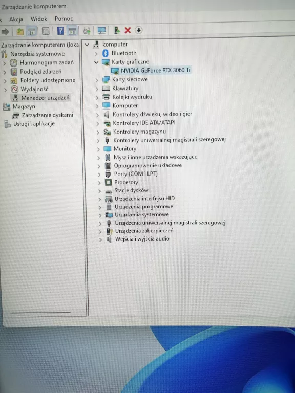 KOMPUTER STACJONARNY RYZEN 7/ RTX 3060TI/32GB RAM/1,5TB SSD