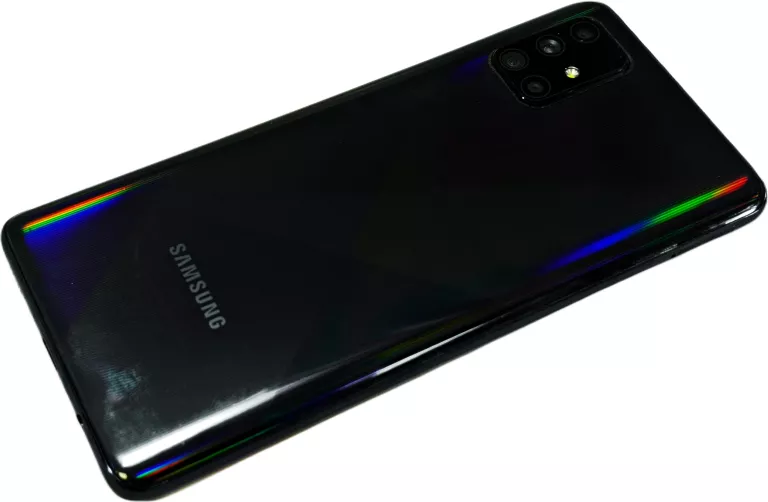 SAMSUNG A71 PRISM CRUSH BLACK 128 GB CZARNY SMARTFON [KONTO SAMSUNG]