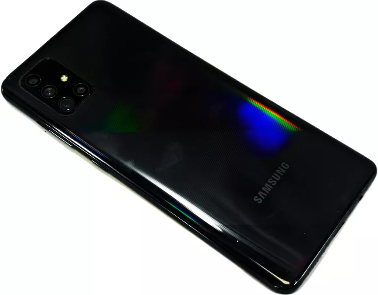 SAMSUNG A71 PRISM CRUSH BLACK 128 GB CZARNY SMARTFON [KONTO SAMSUNG]