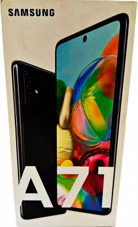 SAMSUNG A71 PRISM CRUSH BLACK 128 GB CZARNY SMARTFON [KONTO SAMSUNG]