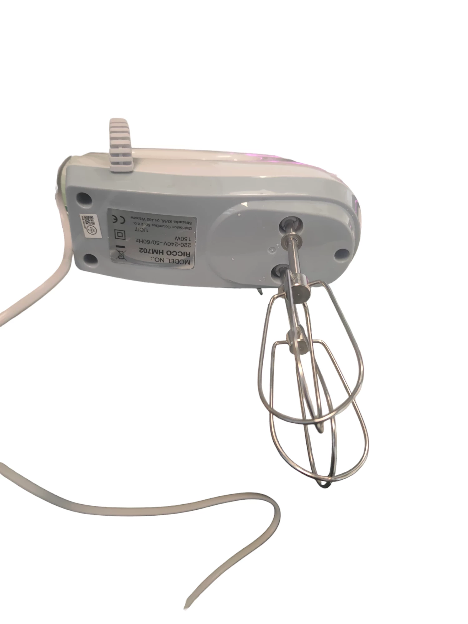 mikser-reczny-ricco-hm702-150-w-bialy-moc-15000
