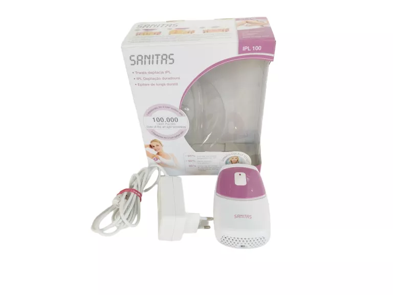 DEPILATOR SANITAS IPL 100 KOMPLET