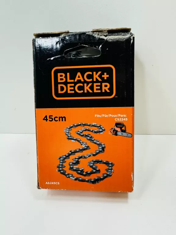 ŁAŃCUCH CHROMOWANY BLACK AND DECKER PODZIAŁKA 3,8 CALA 45 CM