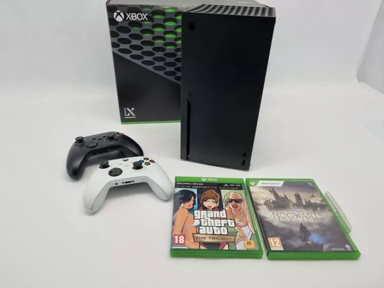 KONSOLA MICROSOFT XBOX SERIES X DWA PADY GRY