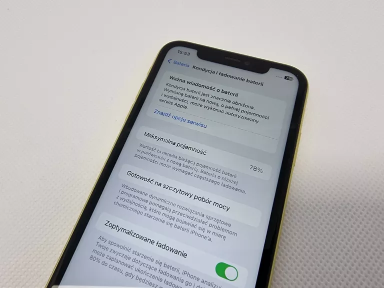 APPLE IPHONE 11 128GB ŻÓŁTY