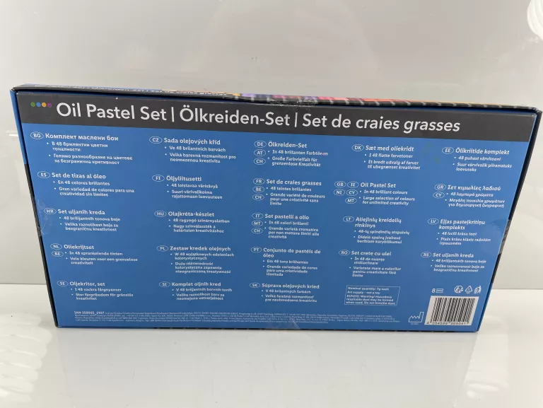 CRELANDO PASTELE OLEJNE 48 SZT