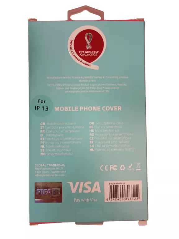 PLECKI CASE IPHONE 13 FIFA WORLD CUP 2022- GERMANY