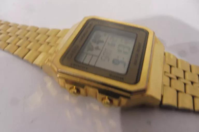 A500WE CASIO ZEGAREK KOLOR ZŁOTY