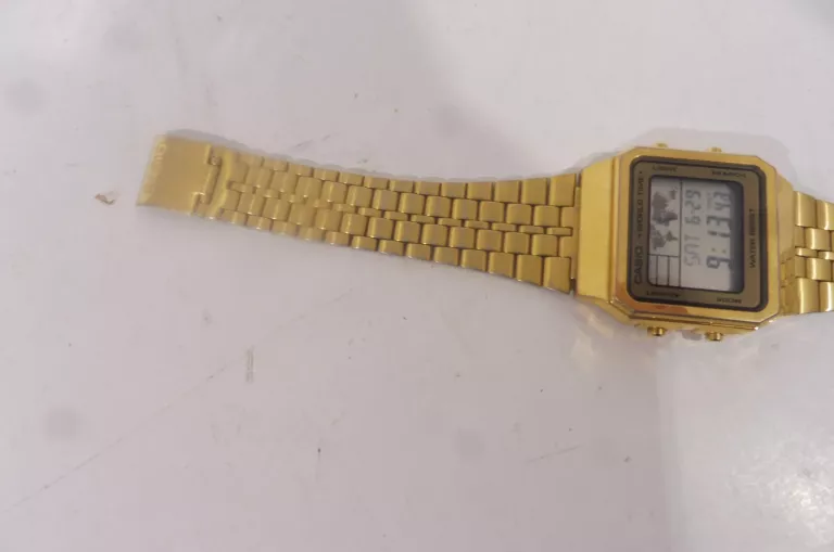 A500WE CASIO ZEGAREK KOLOR ZŁOTY