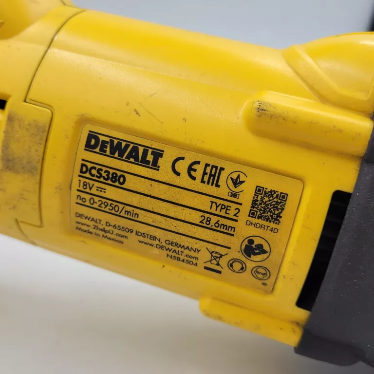 PIŁA SZABLASTA DEWALT DCS380 TYPE 2 SPRAWNA! POLECAM!