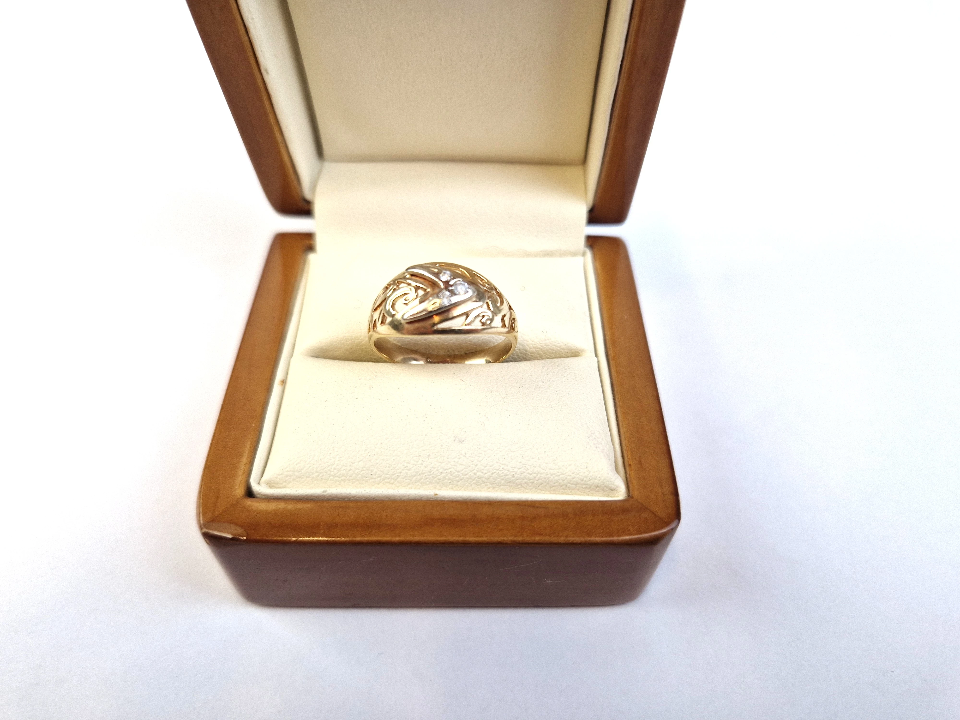 wyrob-jubilerski-uzywany-pierscionek-325-14k-r16-stan-uzywany