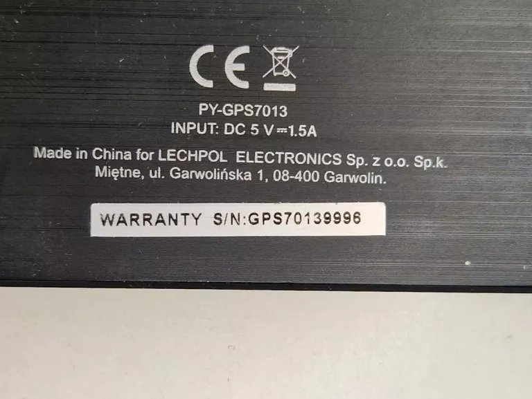 NAWIGACJA SAMOCHODOWA PEIYING PY-GPS7013