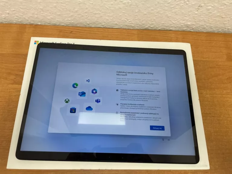 TABLET MICROSOFT SURFACE PRO X 8GB/128GB SQ1 3.00 GHZ WINDOWS 11 HOME