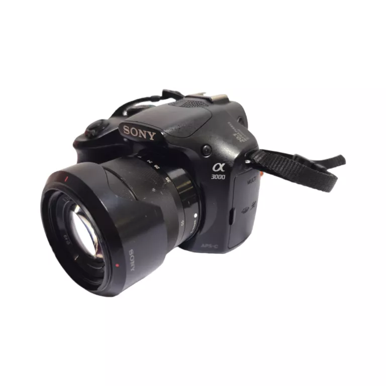 APARAT FOTOGRAFICZNY SONY A3000 KORPUS + OBIEKTYW CZARNY