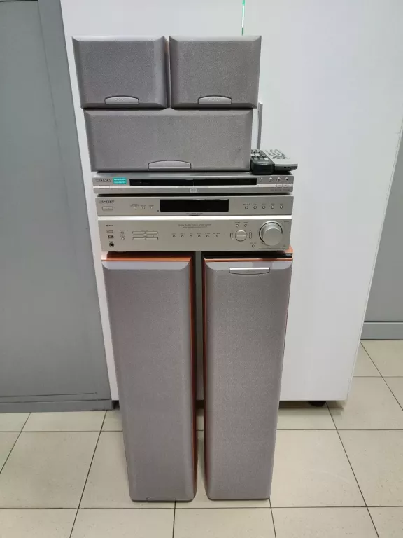 KINO DOMOWE SONY STR-DE497 DVP-NS355 KOLUMNY 5 SZT