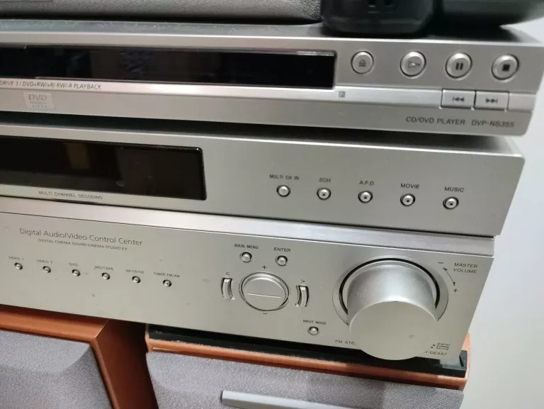 KINO DOMOWE SONY STR-DE497 DVP-NS355 KOLUMNY 5 SZT