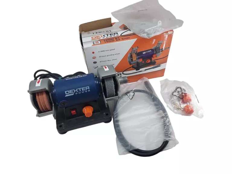 DEXTER SZLIFIERKA STOŁOWA 120MBG2-200