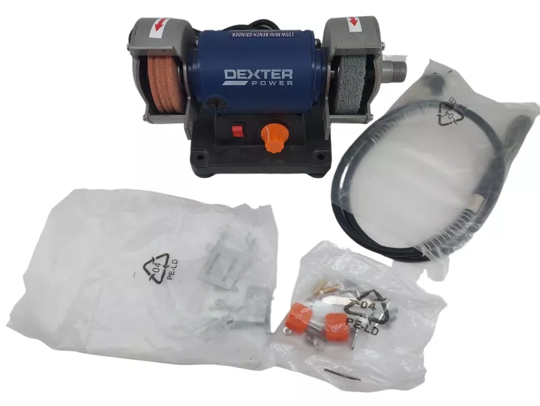 DEXTER SZLIFIERKA STOŁOWA 120MBG2-200