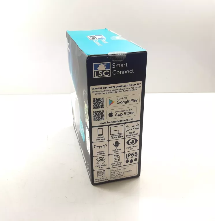 KAMERA IP NA ZEWNĄTRZ LSC SMART CONNECT 1080P #NIEUŻYTKOWANE