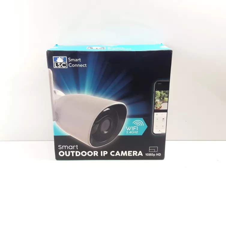 KAMERA IP NA ZEWNĄTRZ LSC SMART CONNECT 1080P #NIEUŻYTKOWANE