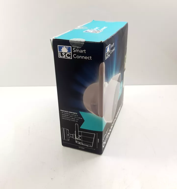 KAMERA IP NA ZEWNĄTRZ LSC SMART CONNECT 1080P #NIEUŻYTKOWANE