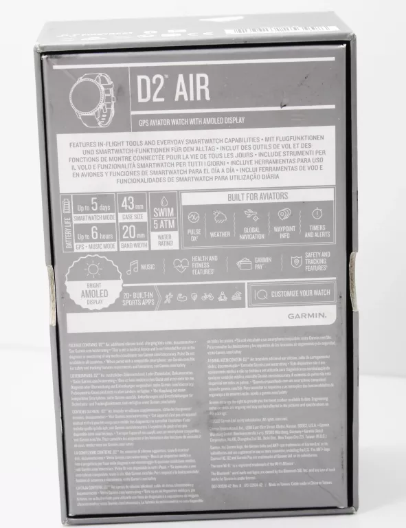 AVIATOR SMARTWATCH GARMIN D2 AIR