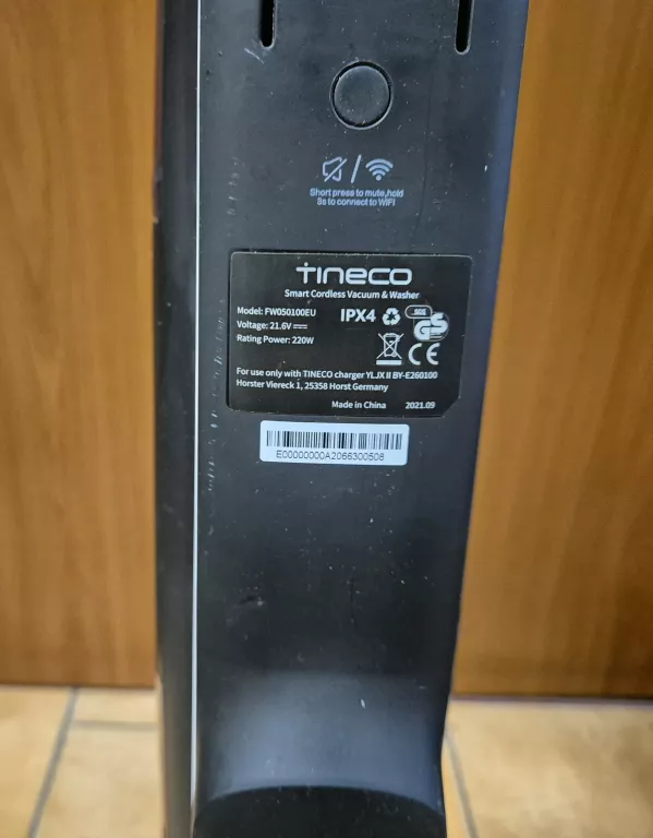 ODKURZACZ BEZPRZEWODOWY FW050100EU TINECO FLOOR ONE S3