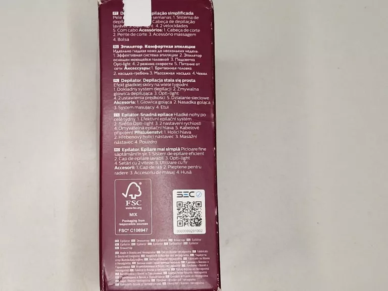 DEPILATOR PHILIPS SATINELLE ESSENTIAL BRE275/00