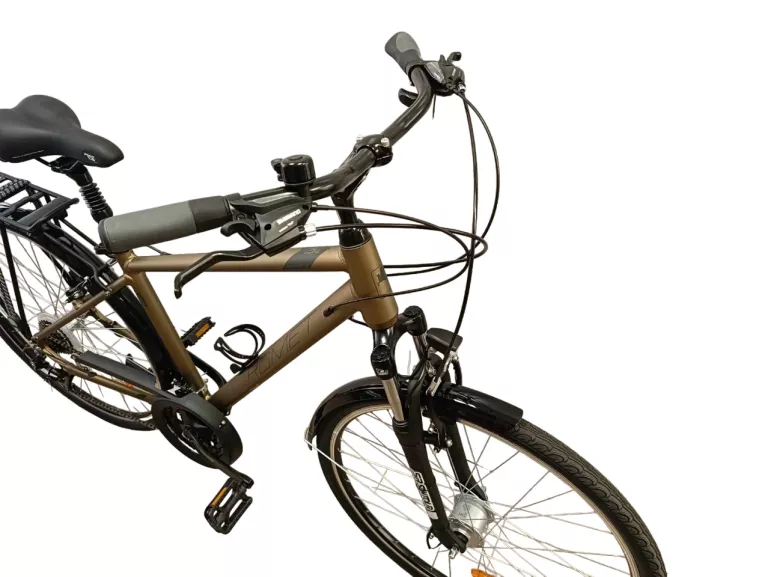 ROWER TREKKINGOWY ROMET WAGANT 3 28 RAMA M 19" CIEMNOZŁOTY IDEAŁ GWARANCJA