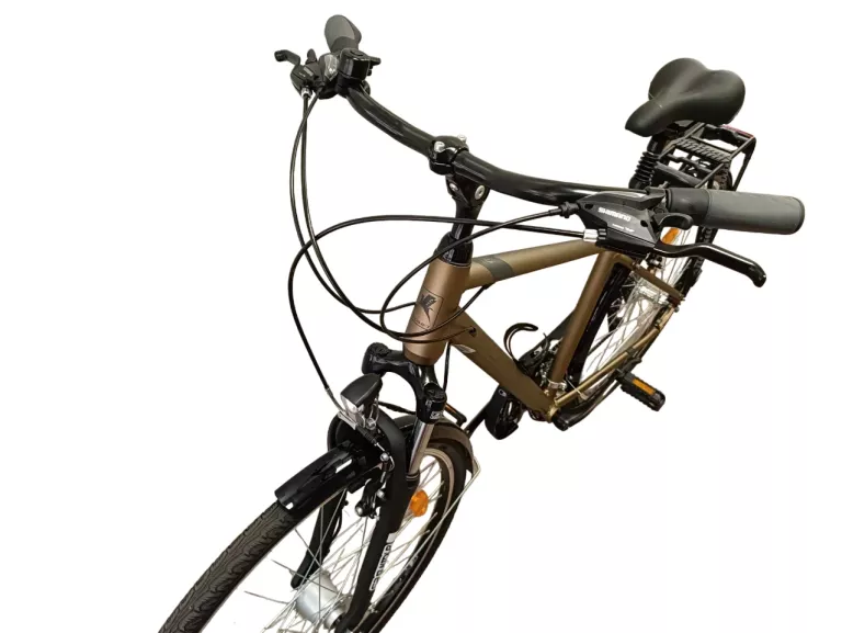ROWER TREKKINGOWY ROMET WAGANT 3 28 RAMA M 19" CIEMNOZŁOTY IDEAŁ GWARANCJA