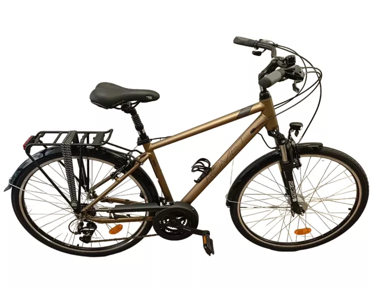 ROWER TREKKINGOWY ROMET WAGANT 3 28 RAMA M 19" CIEMNOZŁOTY IDEAŁ GWARANCJA