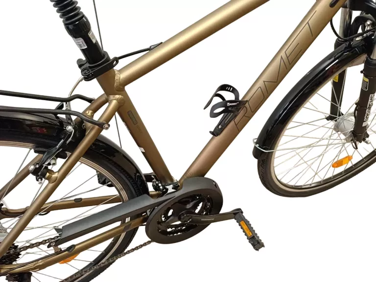 ROWER TREKKINGOWY ROMET WAGANT 3 28 RAMA M 19" CIEMNOZŁOTY IDEAŁ GWARANCJA