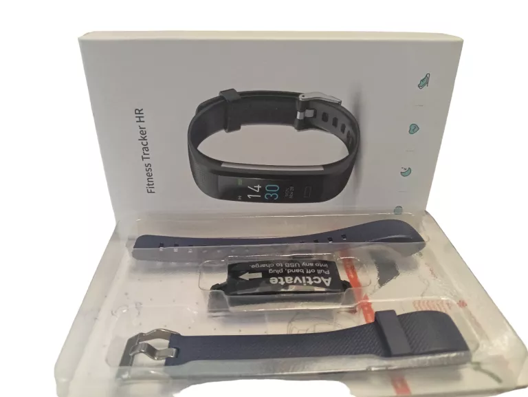 OPASKA SMARTBAND FITNESS TRACKER HR NIEBIESKA