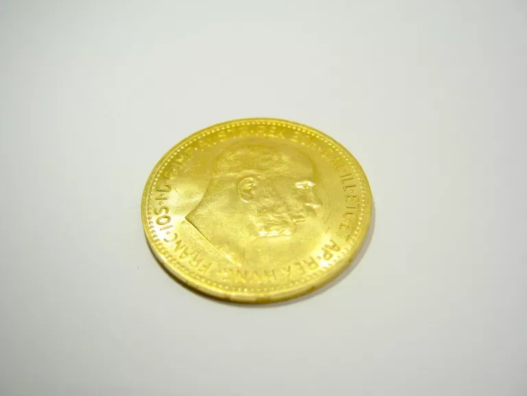 ZŁOTA MONETA 20 KORON AUSTRIA BICIE 1915 FRANCISZEK JÓZEF I