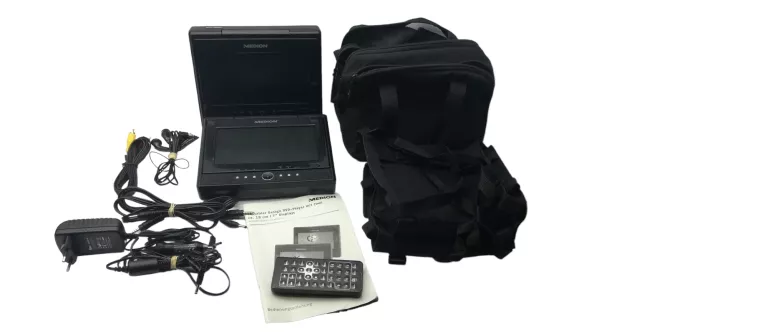 PRZENOŚNE DVD MEDION MD82767 / 2 MONITORY NA ZAGŁÓWKI